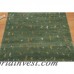 Bloomsbury Market One-of-a-Kind Prosser Persian Hand-Knotted Silk Green Area Rug PHBS1243